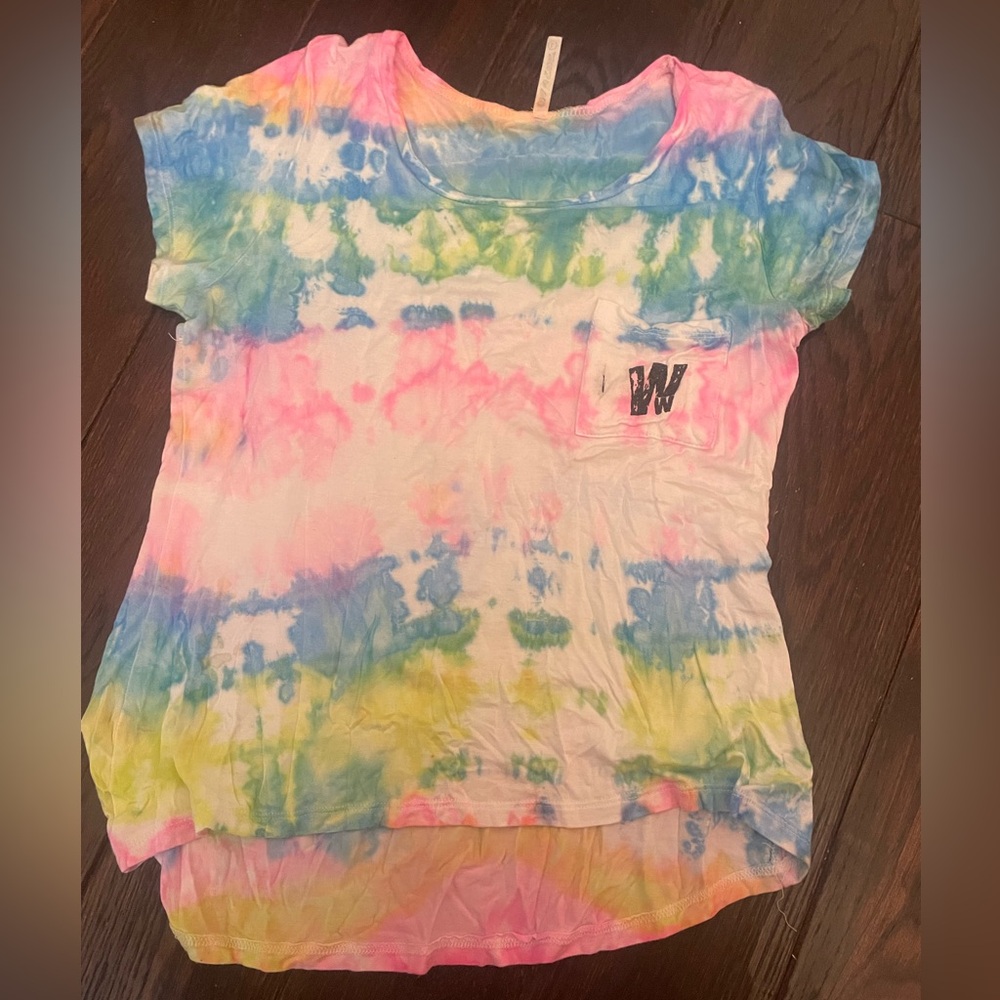 Woodward Cheer/ Gymnastics sleep away camp signed shirt